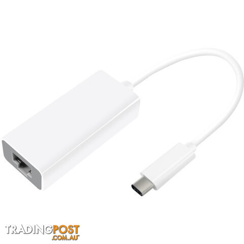C2R45 USB-C TO ETHERNET ADAPTOR LEAD GIGABIT 20CM RJ45