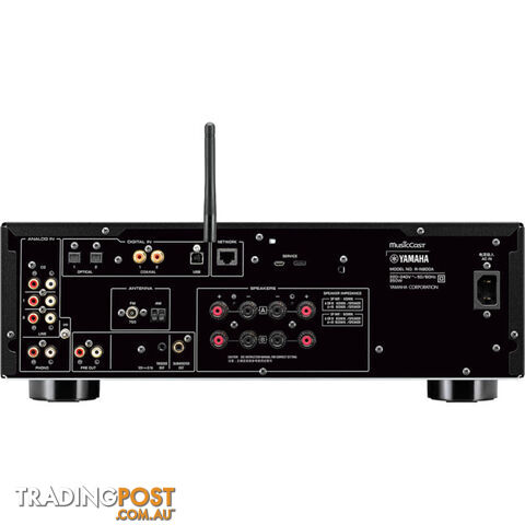 RN800AS 2CH NETWORK RECEIVER SILVER 100W RMS -20HZ-20KHZ, 0.07% THD - photo 4 of 5