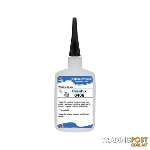 8406-20G 8406 WICKING GRADE ADHESIVE LOW VISCOSITY 20ML