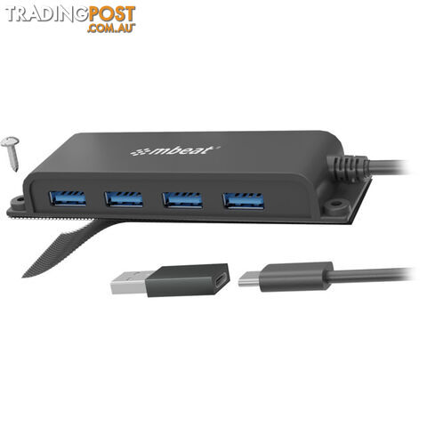 HUBE04 MOUNTABLE 4 PORT USB-C HUB - photo 1 of 7