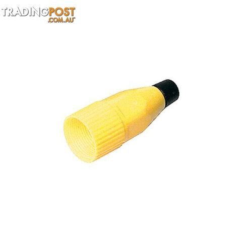 PD5226 XLR PLASTIC BACKSHELL YELLOW