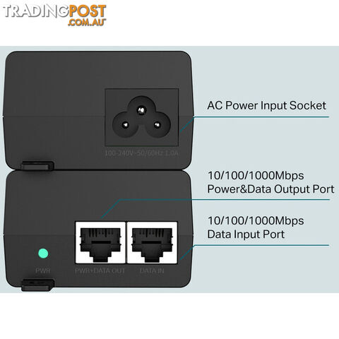 TLPOE160S POE+ LINE INJECTOR - photo 5 of 7