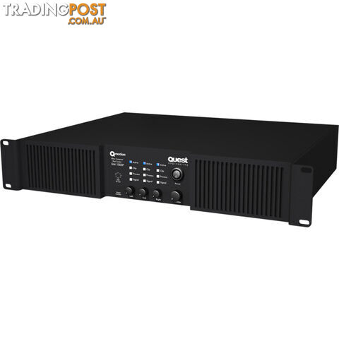 QM1000P 3 CHANNEL POWER AMP 2 X 300W AND 1 X 660W