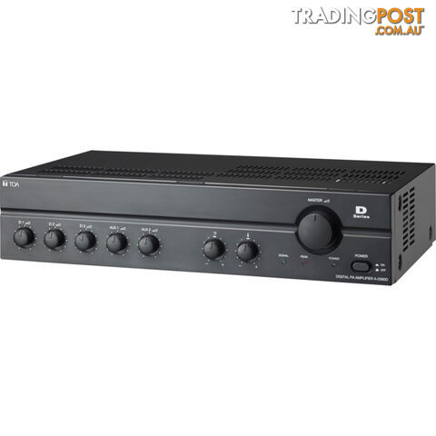 A2060D TOA 60W - 100V ONLY PA AMP 3X MIC, 2X AUX IP - VOX MUTING - photo 2 of 2