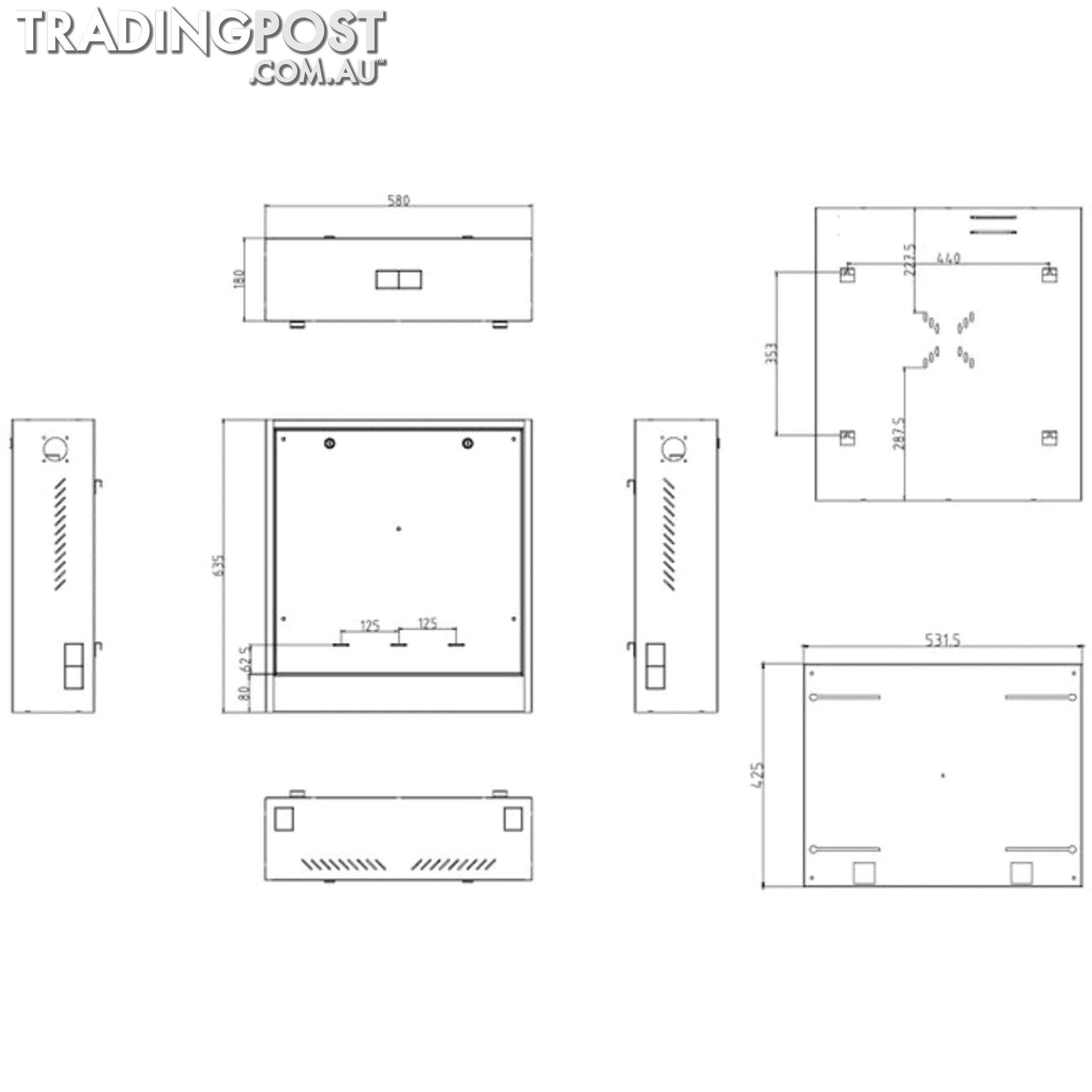 24SECCAB CCTV SYSTEM SECURITY CABINET