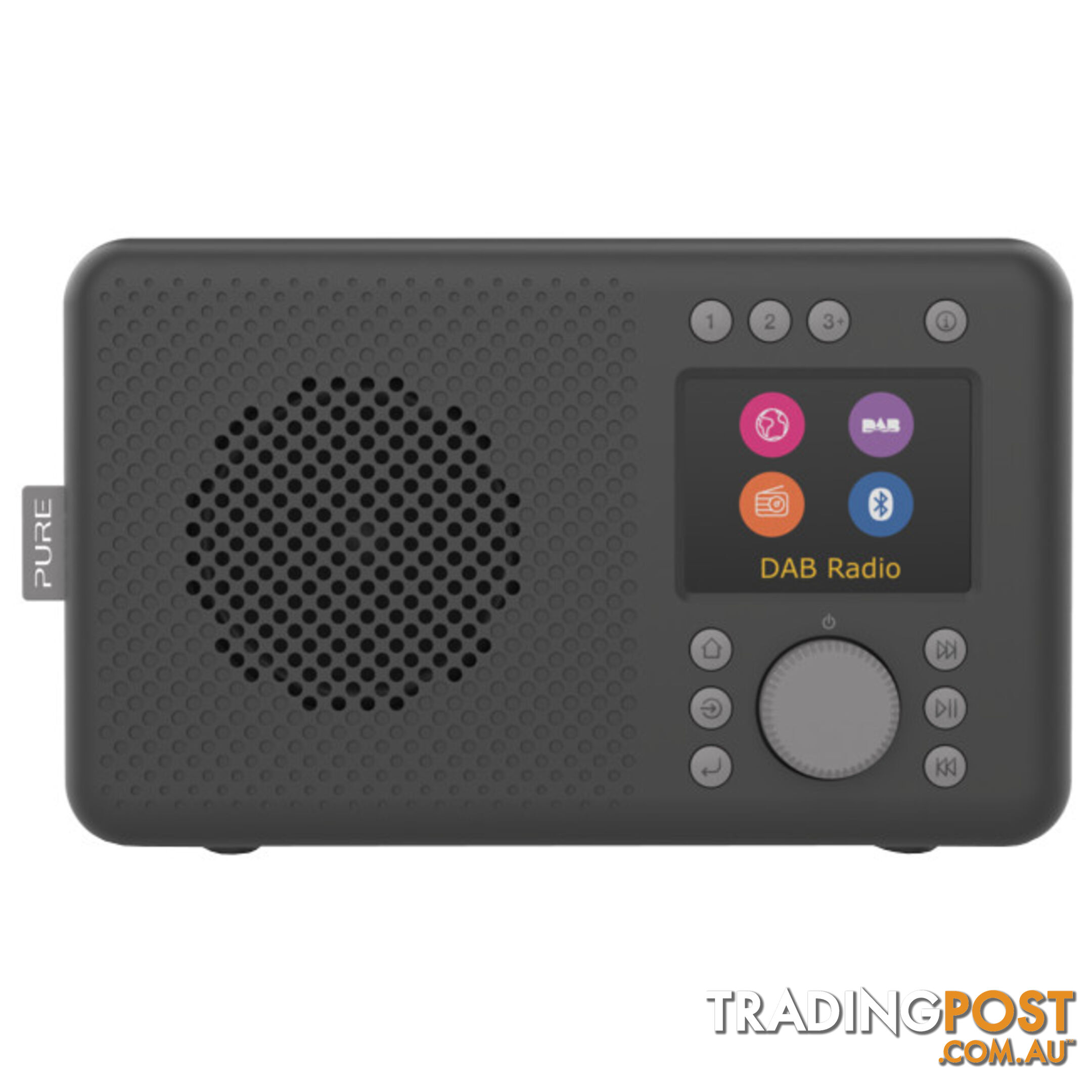 CONNECTCH DAB+ INTERNET RADIO WITH BT ELAN CHARCOAL PORTABLE