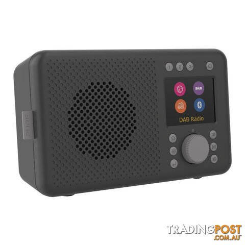 CONNECTCH DAB+ INTERNET RADIO WITH BT ELAN CHARCOAL PORTABLE