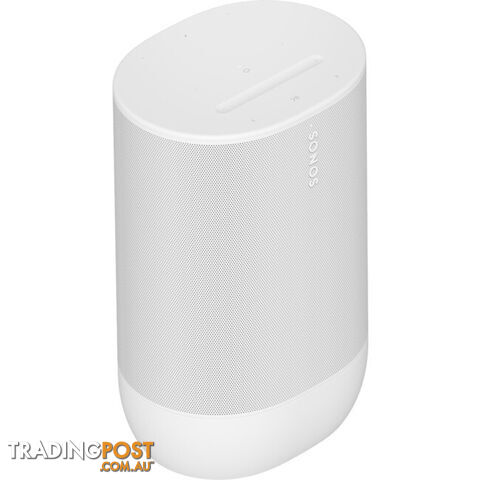 MOVE2WH BLUETOOTH & WIFI PORTABLE HOME SPEAKER APPLE AIRPLAY2- LUNAR WHITE