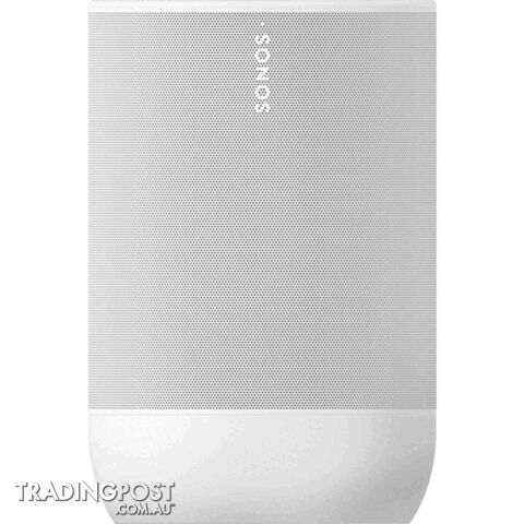 MOVE2WH BLUETOOTH & WIFI PORTABLE HOME SPEAKER APPLE AIRPLAY2- LUNAR WHITE - photo 3 of 8