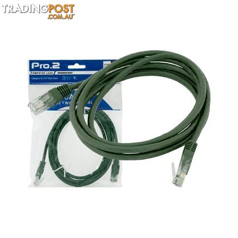 LC7138G 0.5M GREEN CAT5E PATCH LEAD PRO2
