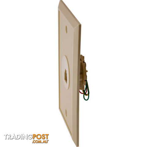 WP164B\IVY MODULAR TELEPHONE WALL PLATE - photo 2 of 4
