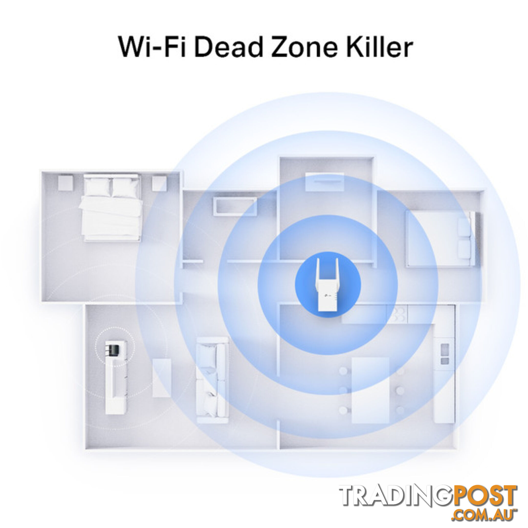 RE705X AX3000 MESH WIFI6 RANGE EXTENDER