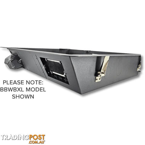 BBWBSM BLACK SMALL RECESSED WALL BOX WITH GPO - photo 2 of 4