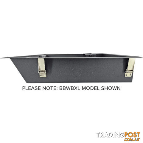 BBWBSM BLACK SMALL RECESSED WALL BOX WITH GPO - photo 4 of 4