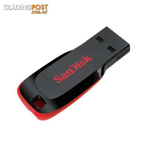 FD128GBSD 128GB USB 2.0 FLASH DRIVE SANDISK CRUZER BLADE CZ50 - photo 2 of 2