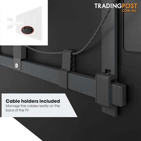 TVM5645 ELITE SERIES LARGE 40"-77" FULL MOTION WALL MOUNT MAX 100KG - GREY - photo 4 of 9