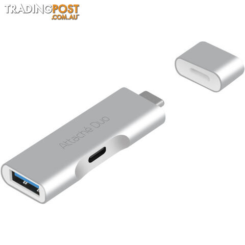 UTC02 DUO USB-C TO USB 3.1 ADAPTOR TYPE-C CHARGER ATTACHE