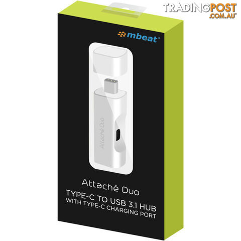 UTC02 DUO USB-C TO USB 3.1 ADAPTOR TYPE-C CHARGER ATTACHE - photo 2 of 6