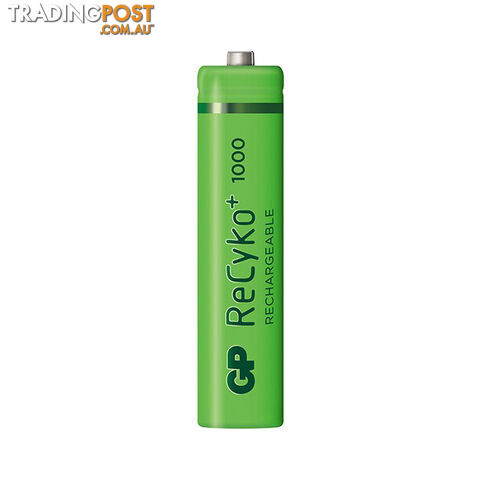 GP4AAA1000 RECYKO 950MAH AAA 4PK RECHARGEABLE BATTERIES GP - photo 4 of 4