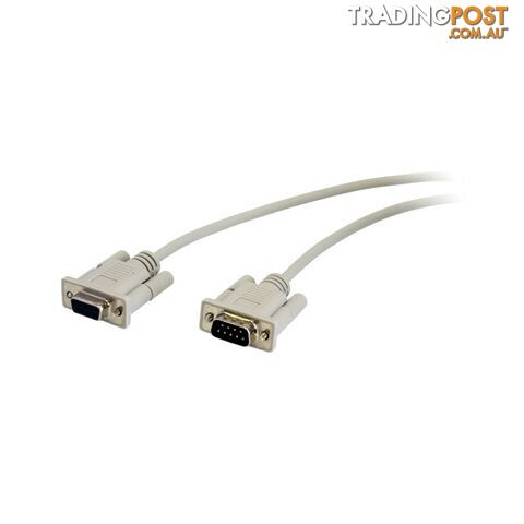 LC5090 5M DB9 PLUG TO SOCKET LEAD RS232 EXTENSION LEAD
