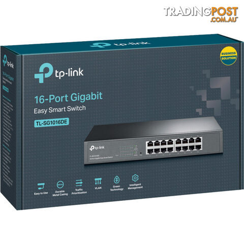 TLSG1016DE 16 PORT GIGABIT SMART SWITCH TP-LINK - photo 4 of 4