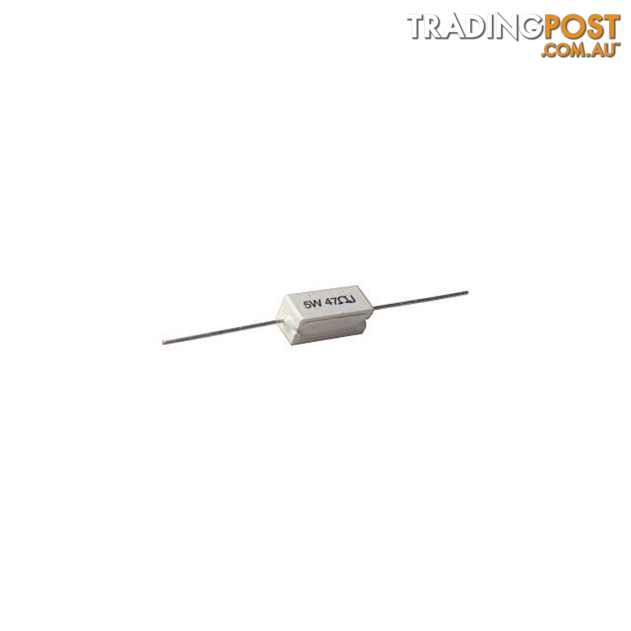 PW5-820R 820 OHM WIREWOUND RESISTOR PW5 5 WATT