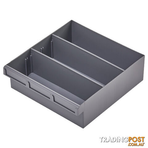 1H230 GREY 300MM SPARE PARTS TRAY 300 W X 300 D X 100MM H