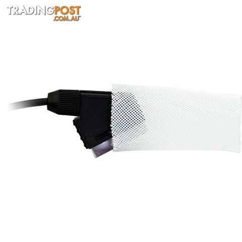 VCS20100W-100MT 20MM VENTURI CABLE SOX - WHITE PER 100 METRE ROLL
