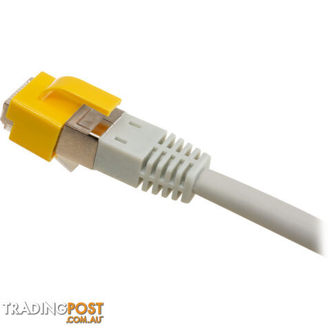 PC6A1.2/GRY GREY CAT6A PATCH SHIELDED 1.2M MULTI COLOURED CLIPS - photo 2 of 2