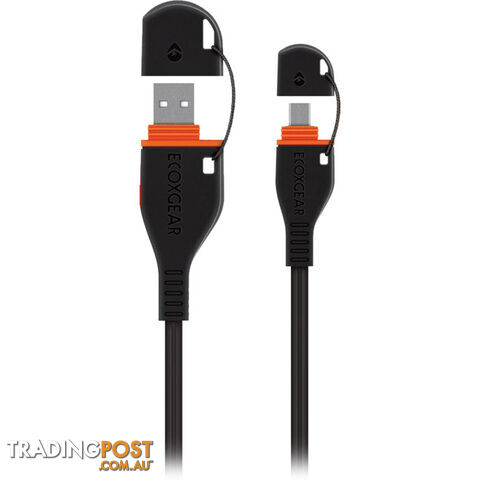 LC7384 WATERPROOF MICRO USB 1.2M ECOXCABLE