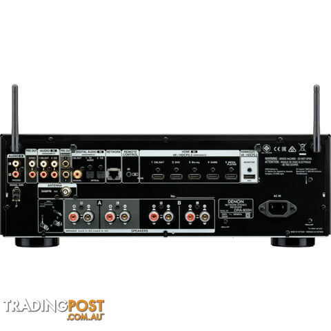 DRA800H 100W PER CH NETWORK RECEIVER HI-RES AUDIO,VOICE CONT 4K UHD - photo 3 of 3