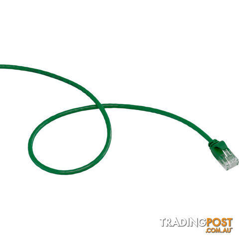 LC6SL0050GR 0.5M SLIM CAT6 PATCH LEAD GREEN ULTRA THIN - photo 3 of 3