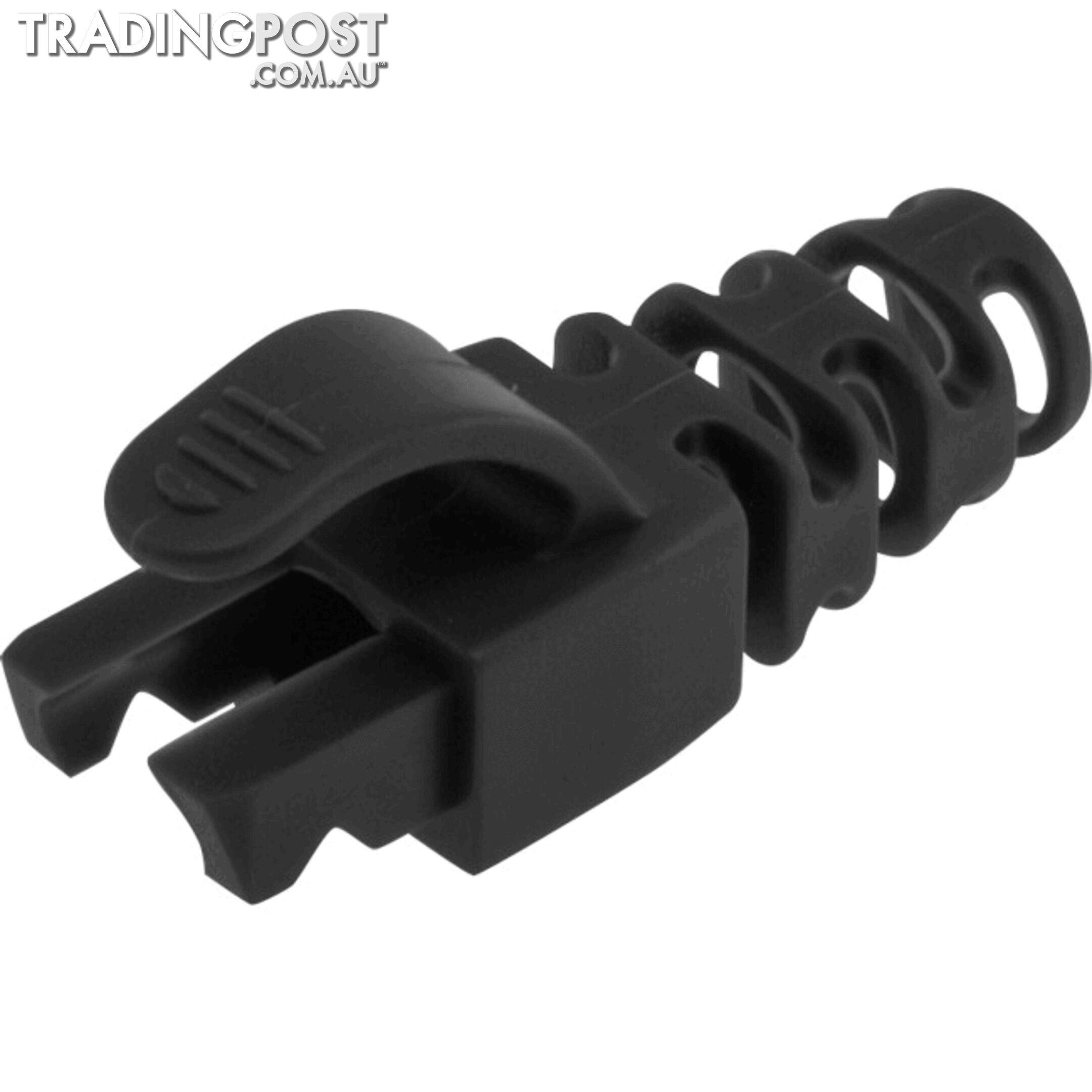 PK4015 6.5MM BLACK RJ45 RUBBER BOOT FOR CAT5E/6 STYLE A