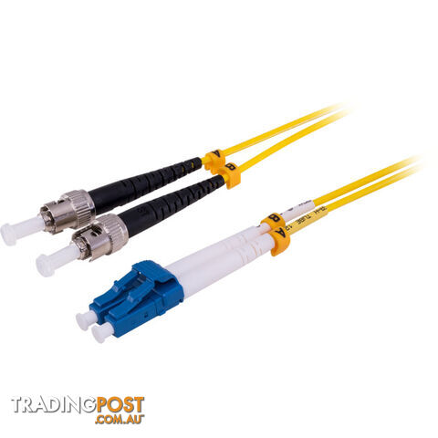FP7675 5M SM FIBRE PATCH LEAD ST-LC SMDX DUPLEX LSZH OS2