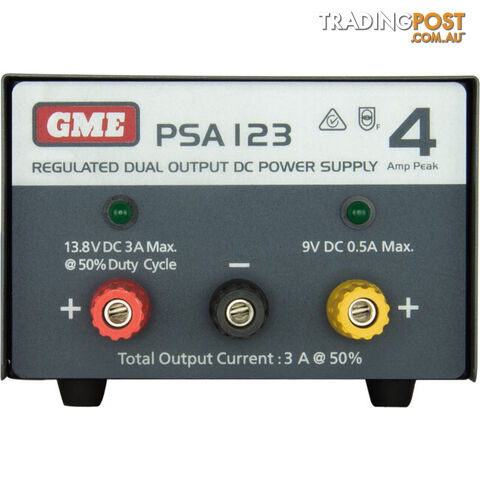 PSA123 4A REGULATED POWER SUPPLY GME - photo 2 of 5