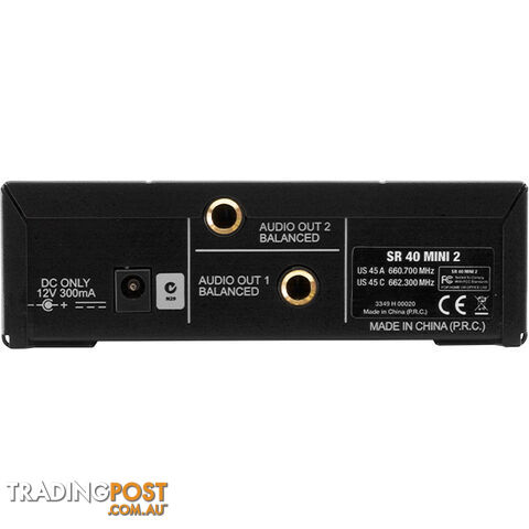 WMS40MINIDUALHTPT VOCAL AND INSTRUMENTAL SET AKG - photo 2 of 2