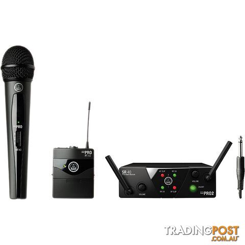 WMS40MINIDUALHTPT VOCAL AND INSTRUMENTAL SET AKG