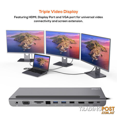DOCKD11 USB-C 11-IN-1 MULTIPORT DOCK - photo 2 of 7