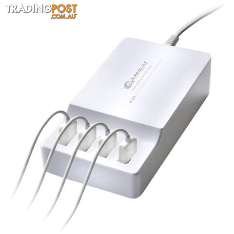 PAD4011AU 4 PORT USB CHARGING STATION 4.2A