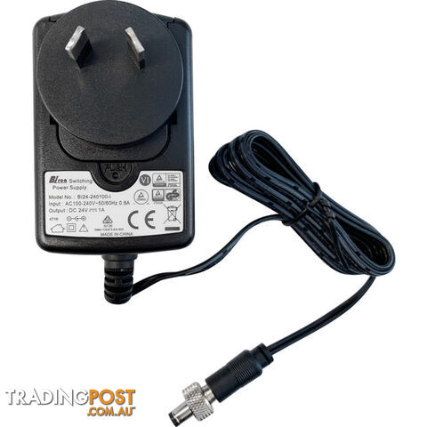 PS241 24V DC 1A POWER SUPPLY (IP200UHD-RX, IP200UHD-TX) - photo 2 of 2