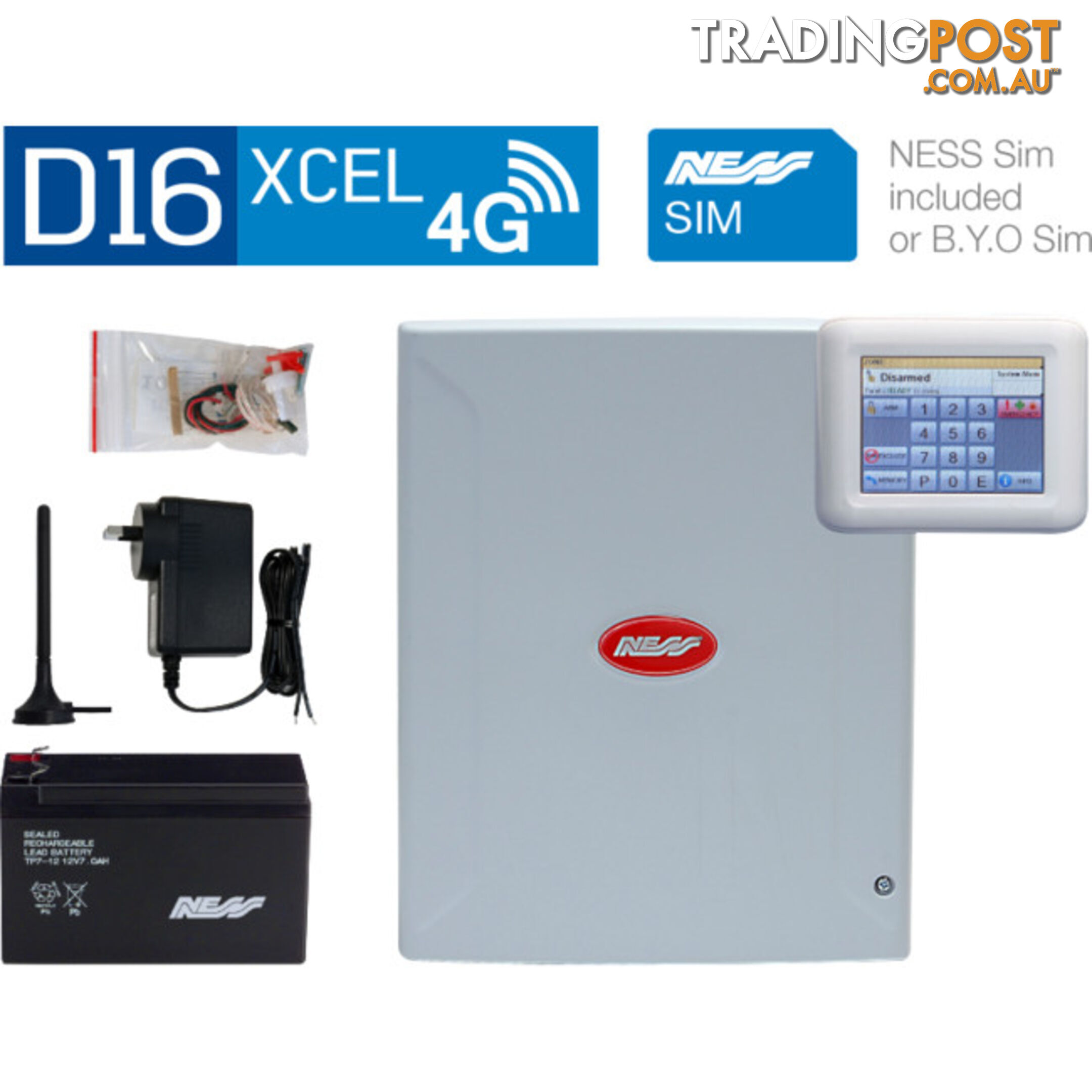 K-9323 D16XCEL NAVIGATOR WITH 4G SIM