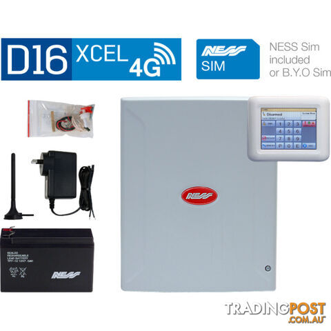 K-9323 D16XCEL NAVIGATOR WITH 4G SIM