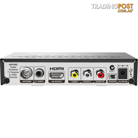 AIHT652 HD SET TOP BOX WITH USB REC / PLAY - photo 3 of 8