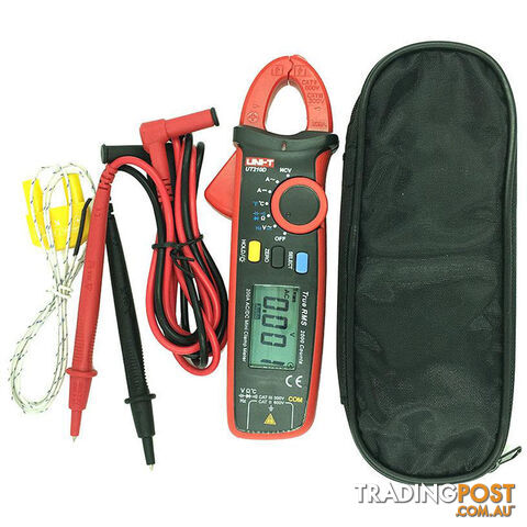 UT210D MINI 200A TRUE RMS CLAMP METER AC/DC TEMP W/ CAPACITANCE