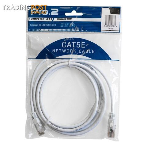 LC7231W 1M WHITE CAT5E PATCH LEAD