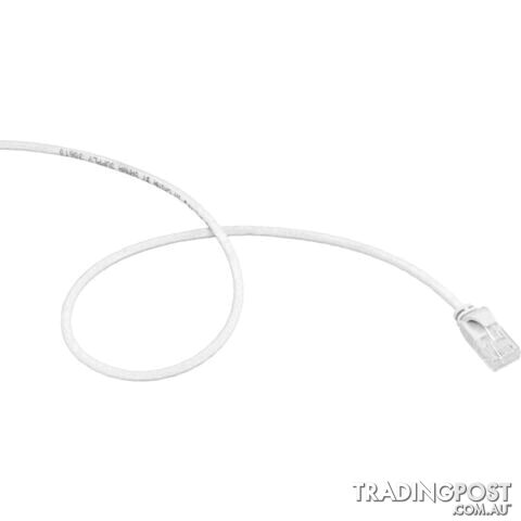 LC6SL0200WH 2M SLIM CAT6 PATCH LEAD WHITE ULTRA THIN - photo 3 of 3