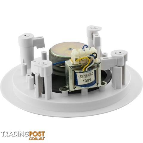 SPP1008 6" 100V LINE SPEAKER & GRILLE WITH TRANSFORMER