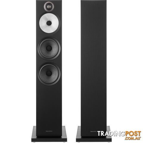 603S3B 3-WAY FLOORSTANDING SPEAKERS BLACK FINISH