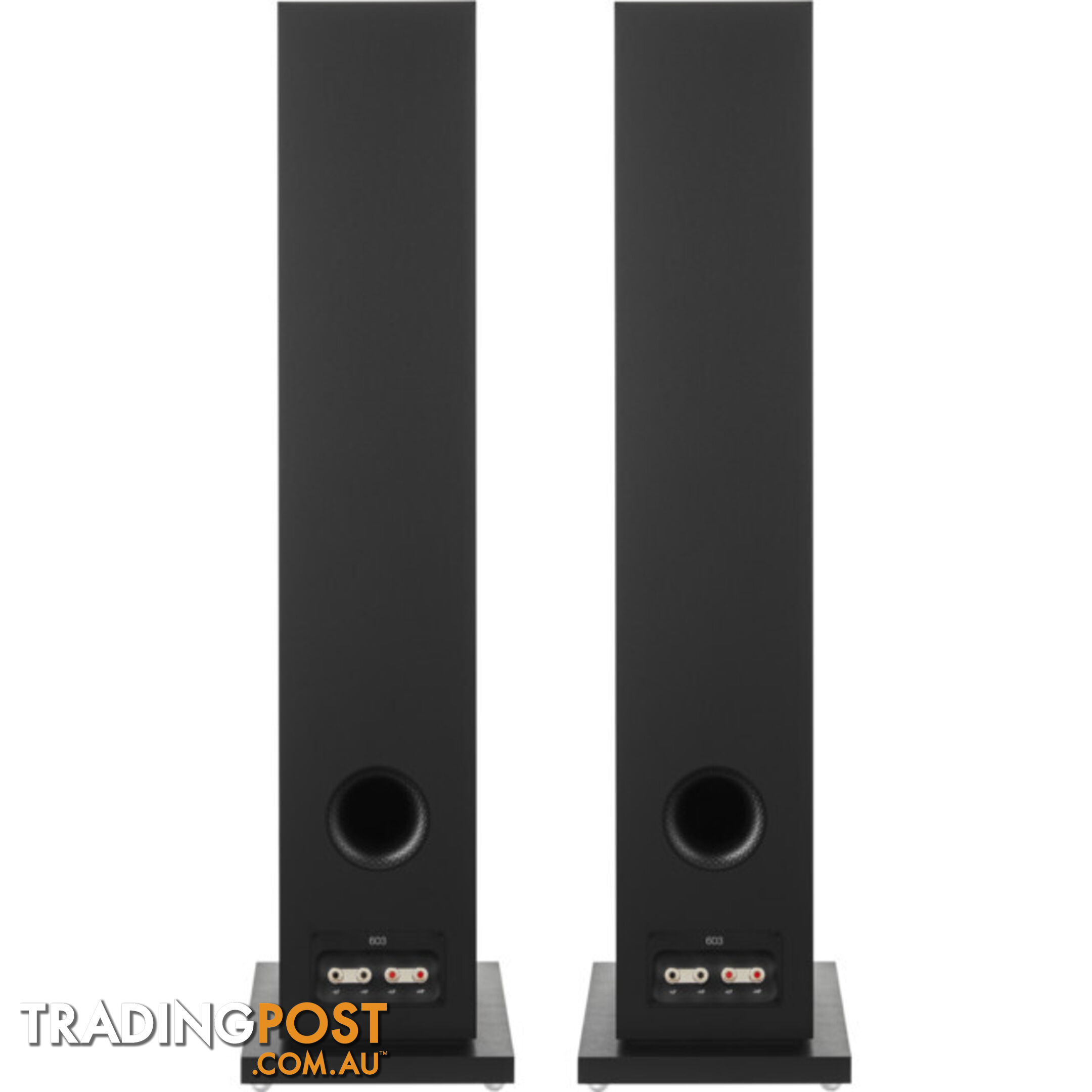 603S3B 3-WAY FLOORSTANDING SPEAKERS BLACK FINISH