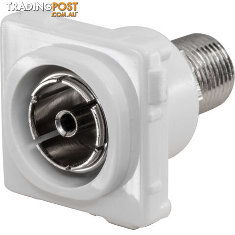 PK4642 PAL SOCKET TO 'F' SOCKET INSERT TO SUIT CLIPSAL
